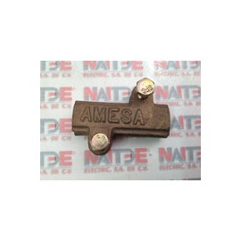 CONECTOR RECTO MECANICO COBRE/BRONCE AME019