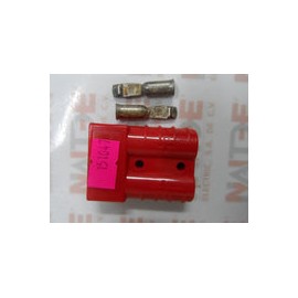 CONECTOR PARA BATERIA 49050 CAL.6 COLOR ROJO