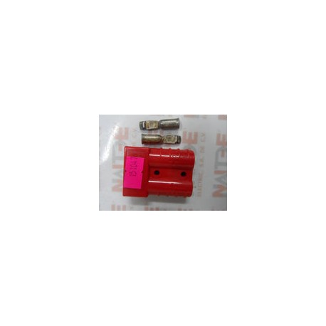 CONECTOR PARA BATERIA 49050 CAL.6 COLOR ROJO