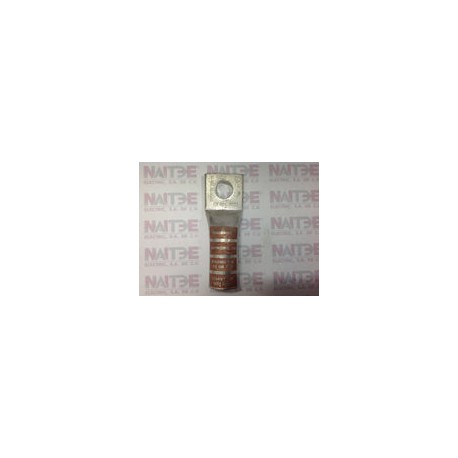 TERMINAL DE COMPRESION BURNDY YA34 CAL. 500 KCM DIAM. 5/8 CAÑON LARGO