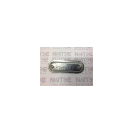 TAPA CIEGA PARA CONDULET CROUSE HINDS SERV. PESADO DE 1/2"
