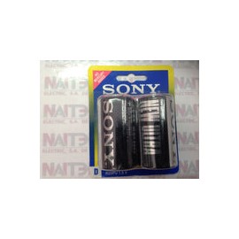 PILA SONY  PULGD PULG  CARBON ZINC   2 PZS