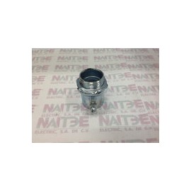 CONECTOR ANCLO/ARGOS PARED DELGADA CCL-34 DE 3/4" CON TORNILLO GALVANIZADO 9570100