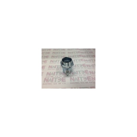 CONECTOR ANCLO/ARGOS PARED DELGADA CCL-34 DE 3/4" CON TORNILLO GALVANIZADO 9570100