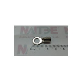 TERMINAL OJILLO SIN AISLAMIENTO CAL 8 DIAM 1/4 PARA ALTA TEMPERATURA