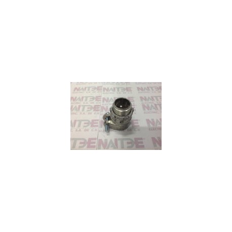 CONECTOR RECTO ANCLO/ARGOS PARA TUBO ZAPA / HELIX FLEXIBLE FXR-12 DE 1/2" 9530100