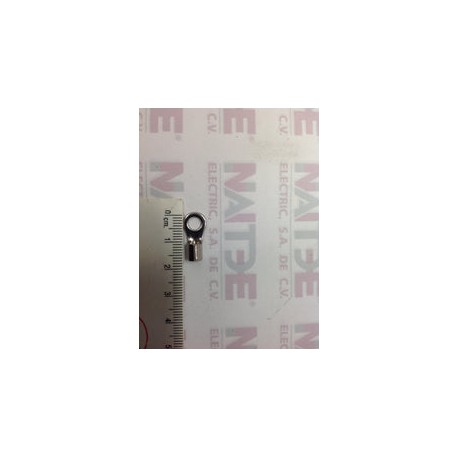 TERMINAL OJILLO SIN AISLAMIENTO CAL 10-12 DIAM 3/16 PARA ALTA TEMPERATURA