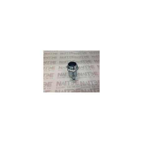 CONECTOR ANCLO/ARGOS PARED DELGADA CCL-12 DE 1/2" CON TORNILLO GALVANIZADO 9570050