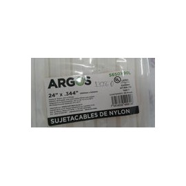 SUJETACABLE DE NYLON ARGOS DE 24" LARGO (S650X90L) 60.96 CM NVO.S613X87L