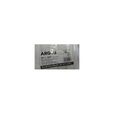 SUJETACABLE DE NYLON ARGOS DE 24" LARGO (S650X90L) 60.96 CM NVO.S613X87L