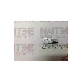 TERMINAL OJILLO SIN AISLAMIENTO CTS-8 TCW043 CAL 8 DIAM 1/4  PULG TOS814 (S/M)