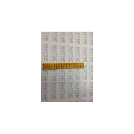 SEÑALADORES P/CABLE CAB 3 LEGRAND CAT 383-52 DE 1.5 A 2.5 MM. LETRA "W"