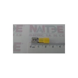 TERMINAL HEMBRA AMARILLA TCA341 HPAM 250 CAL 12-10 ( AE55096 )