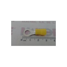 TERMINAL OJO AMARILLA TCA313 TOAM 1/4 GR CAL 12-10 ( AE50242 )