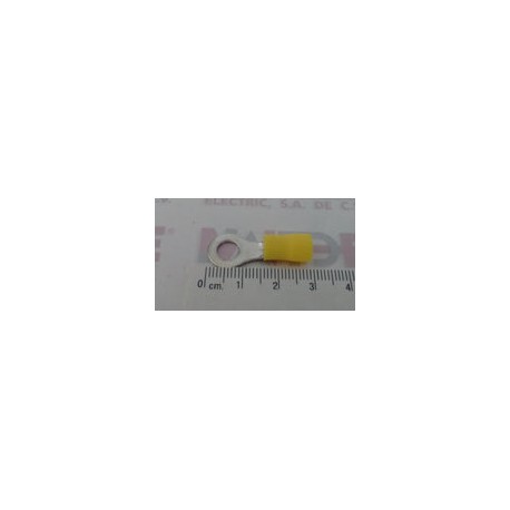 TERMINAL OJO AMARILLA TCA313 TOAM 1/4 GR CAL 12-10 ( AE50242 )