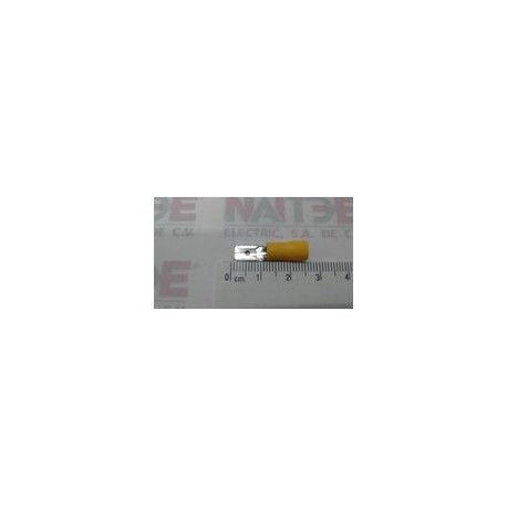 TERMINAL MACHO AMARILLA TCA351 HPAM 250 CAL 12-10 ( AE55121 )