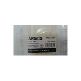 SUJETACABLE DE NYLON ARGOS 7.5" - 8" (S180X36C) 19.05 CM