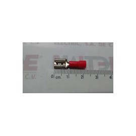 TERMINAL HEMBRA ROJA TCA141 HPR .250 CAL 22-16 ( AE51231 )