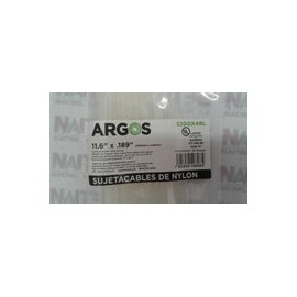 SUJETACABLE DE NYLON ARGOS DE 11" LARGO (S288X46L) 27.94 CM