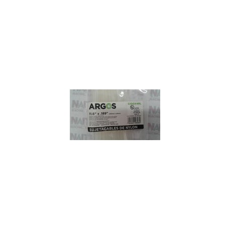 SUJETACABLE DE NYLON ARGOS DE 11" LARGO (S288X46L) 27.94 CM